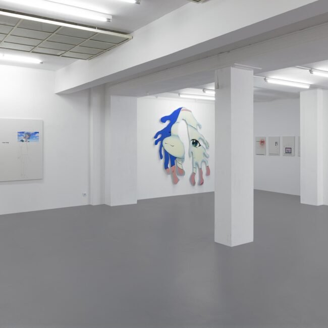 Marta Vovk, TURBOSORGENKUNST, Installationsansicht 4, Galerie Falko Alexander, Köln 2026